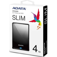 Adata HV620S 4TB USB 3.1 2.5 Inch Portable External Hard Drive, Black Adata HV620S 4TB USB 3.1 2.5 Inch Portable External Hard Drive, Black